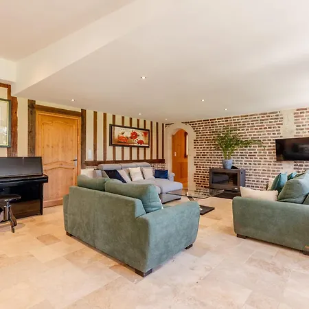 Terre Adelie 6 Bedrooms Sauna 6 Min Honfleur בית נופש Équemauville